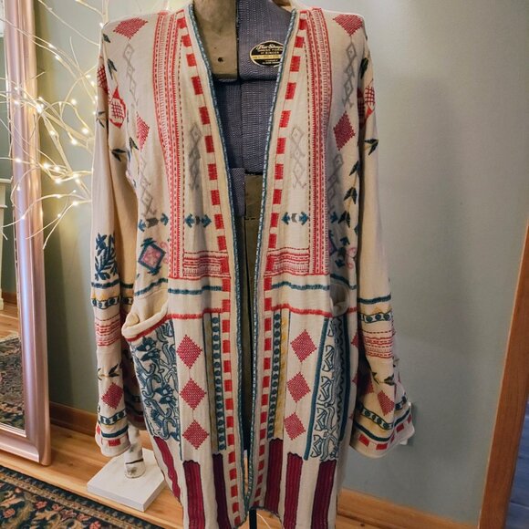 Johnny Was Biya cardigan - Picture 1 of 12